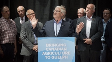  Ernie Hardeman, Ontario’s Minister of Agriculture, Food and Rural Affairs, said one of the biggest issues facing Canadian agricultural sector is a shortage of labour. That subject is set to come up at this year's Federal-Provincial-Territorial Agriculture Ministers Conference in Quebec City, and possibly at next year's conference, set to take place in Guelph.